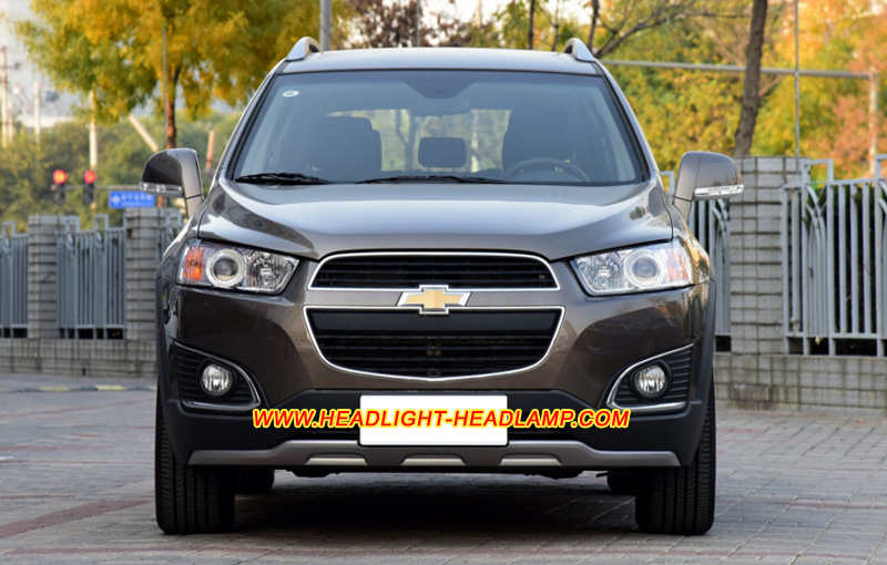 Chevrolet Captiva Headlight Lens Cover Yellowish Scratched Lenses Crack Cracked Broken Fading Faded Fogging Foggy Haze Aging Replace Repair