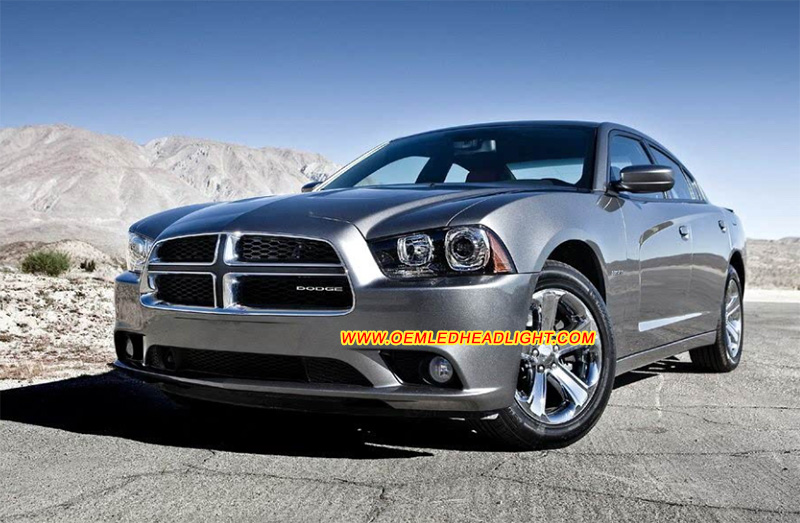2011-2014 Dodge Charger Xenon Headlight Housing Lens Cover Yellowish Scratched Lenses Crack Cracked Broken Fading Faded Fogging Foggy Haze Aging Replace Repair Fix