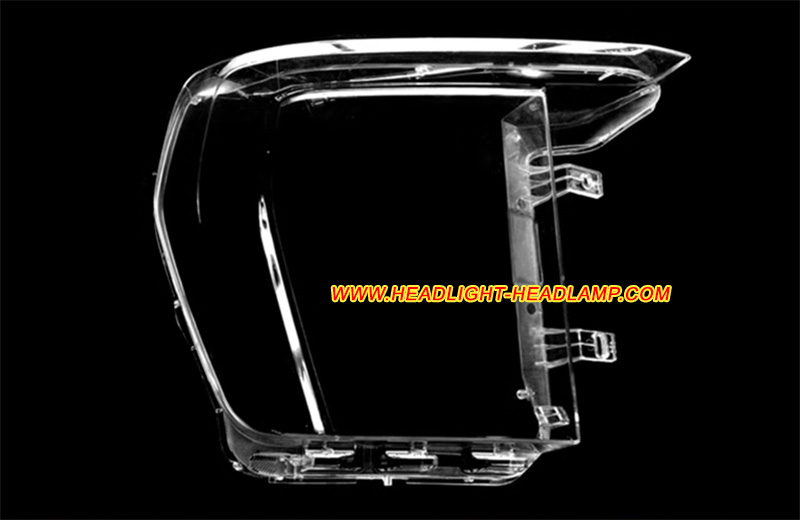 2021-2023 Ford F-Series F-150 Lobo Halogen LED Headlight Lens Cover Plastic Lenses Glasses Replacement Repair