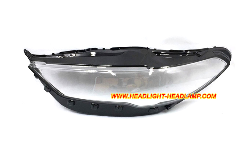 2017-2018 Ford Mondeo Mk6 Facelift Full LED Headlight Lens Cover Plastic Lenses Glasses Replacement Repair