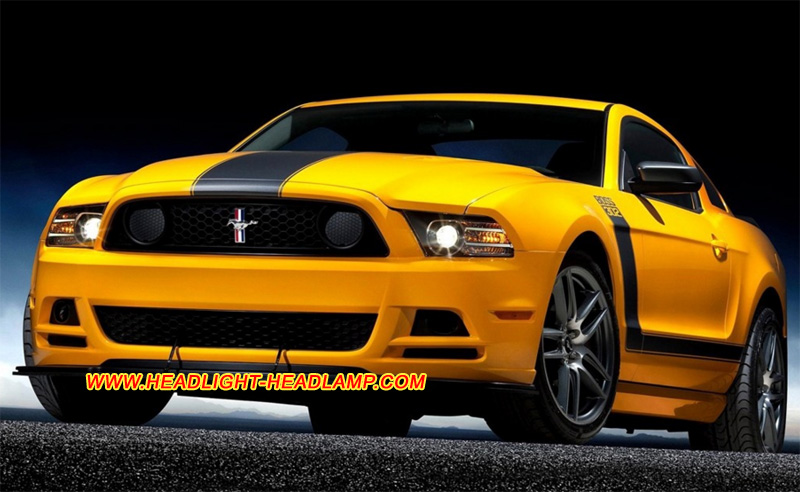 Ford Mustang GT Shelby Headlight Lens Cover Yellowish Scratched Lenses Crack Cracked Broken Fading Faded Fogging Foggy Haze Aging Replace Repair