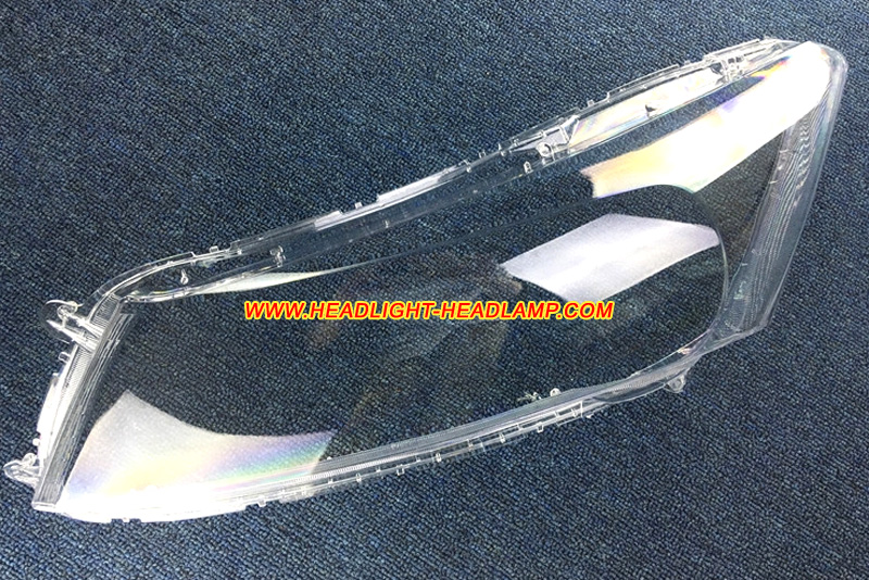 2007-2012 Honda Accord Gen8 Headlight Lens Cover Plastic Lenses Glasses Replacement Repair