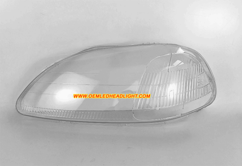 1996-2000 Honda Civic Gen6 Headlight Lens Cover Plastic Lenses Glasses Replacement Repair