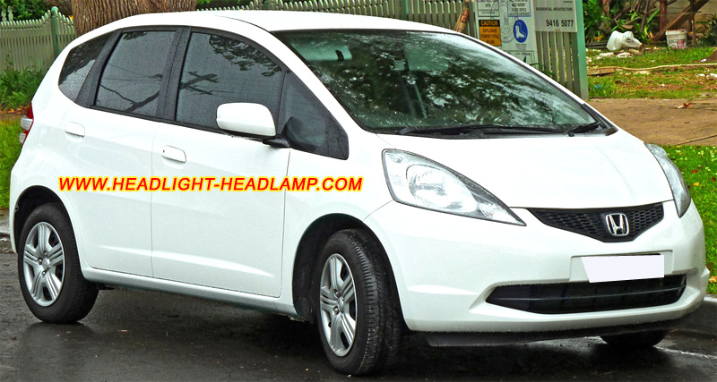 Honda Fit Jazz Gen2 Headlight Lens Cover Yellowish Scratched Lenses Crack Cracked Broken Fading Faded Fogging Foggy Haze Aging Replace Repair