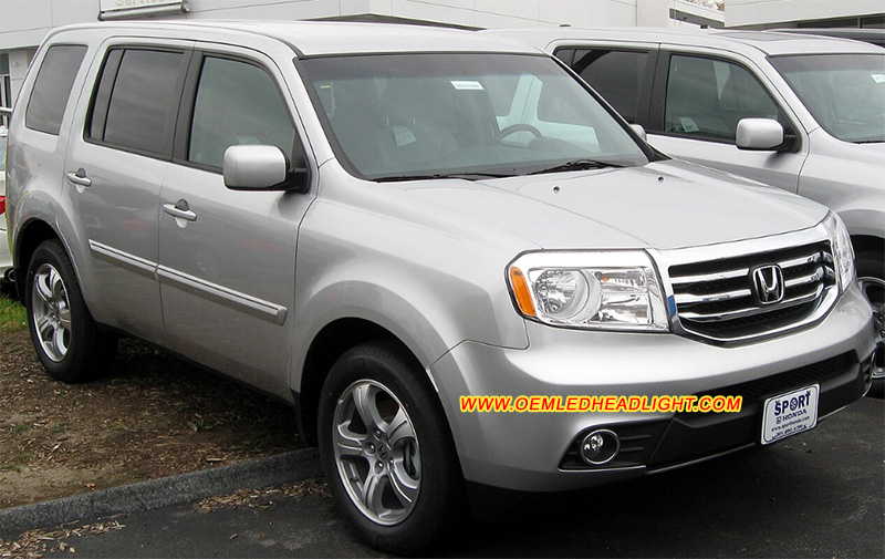 2009-2015 Honda Pilot Gen2 Headlight Housing Lens Cover Yellowish Scratched Lenses Crack Cracked Broken Fading Faded Fogging Foggy Haze Aging Replace Repair