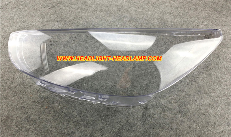 2010-2016 Hyundai Accent RB Headlight Lens Cover Plastic Lenses Glasses Replacement Repair