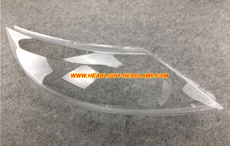 2010-2016 Kia Sportage Headlight Lens Cover Plastic Lenses Glasses Replacement Repair
