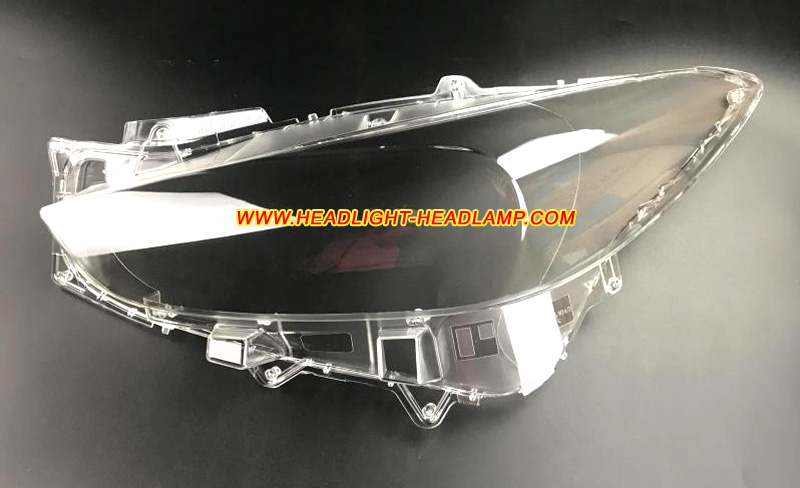 2017-2018 Mazda3 Axela BN Halogen Full LED Headlight Lens Cover Plastic Lenses Glasses Replacement Repair