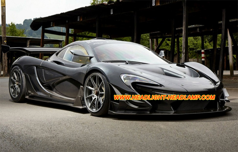 McLaren 650S LM P1 GTR MSO Headlight Lens Cover Yellowish Scratched Lenses Crack Cracked Broken Fading Faded Fogging Foggy Haze Aging Replace Repair