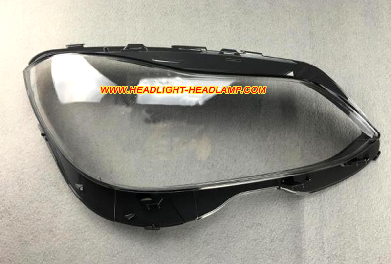 2013-2016 Mercedes-Benz E-Class W212 Facelift E200 E250 E300 E350 E500 E63 AMG Full LED Halogen Headlight Lens Cover Plastic Lenses Glasses Replacement Repair