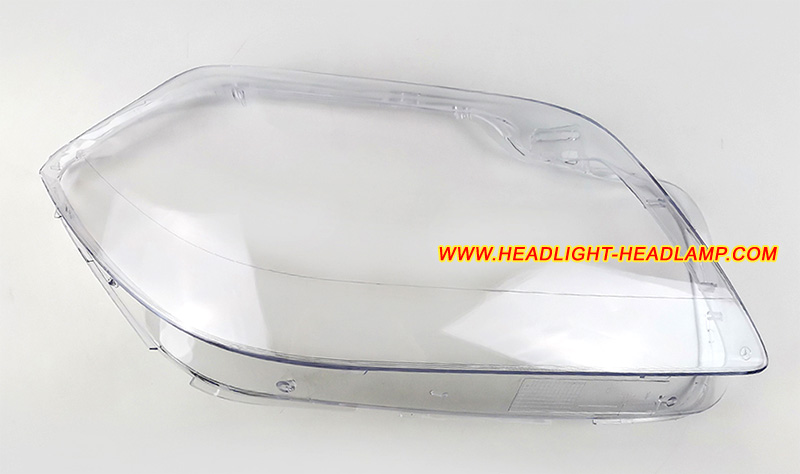 Mercedes-Benz GL-Class W166 HID Bi-Xenon  Headlight Lens Cover Plastic Lenses Glasses Replacement Repair