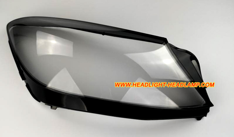 2015-2020 Mercedes-Benz S-Class Maybach Coupe C217 LED Headlight Lens Cover Plastic Lenses Glasses Replacement Repair