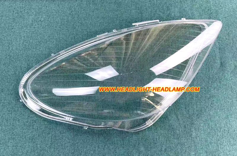 2004-2010 Mercedes-Benz SLK-Class R171 SLK200 SLK280 SLK300 Xenon Headlight Lens Cover Plastic Lenses Glasses Replacement Repair