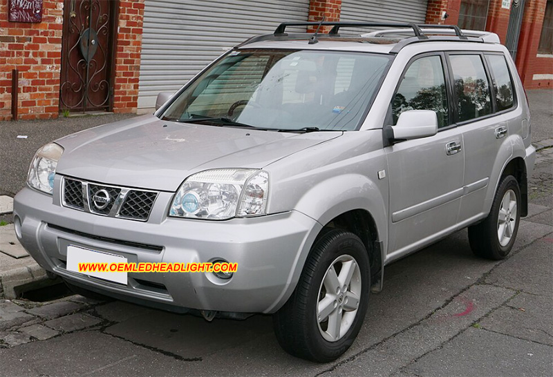 2001-2007 Nissan X-Trail T30 Gen1 Headlight Housing Lens Cover Yellowish Scratched Lenses Crack Cracked Broken Fading Faded Fogging Foggy Haze Aging Replace Repair