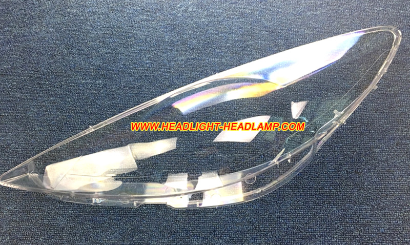 2008-2013 Peugeot 307 T5 Facelift Halogen Xenon Headlight Lens Cover Plastic Lenses Glasses Replacement Repair