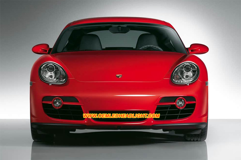 2004-2007 Porsche Cayman Boxster 987.1 Headlight Housing Lens Cover Yellowish Scratched Lenses Crack Cracked Broken Fading Faded Fogging Foggy Haze Aging Replace Repair Fix
