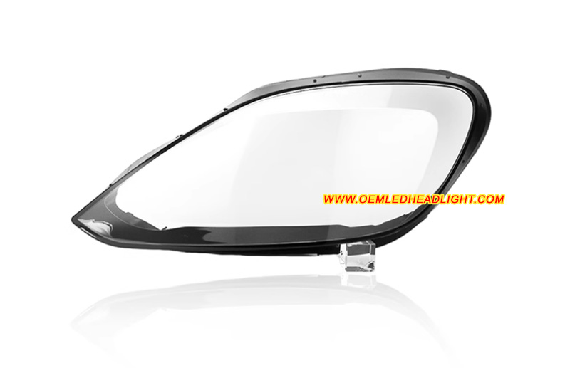 2024-2026 Porsche Cayenne Mk3 Facelift 9YA 9YB LED Matrix Headlight Assembly Lens Cover Foggy Yellow Plastic Lenses Glasses Replacement