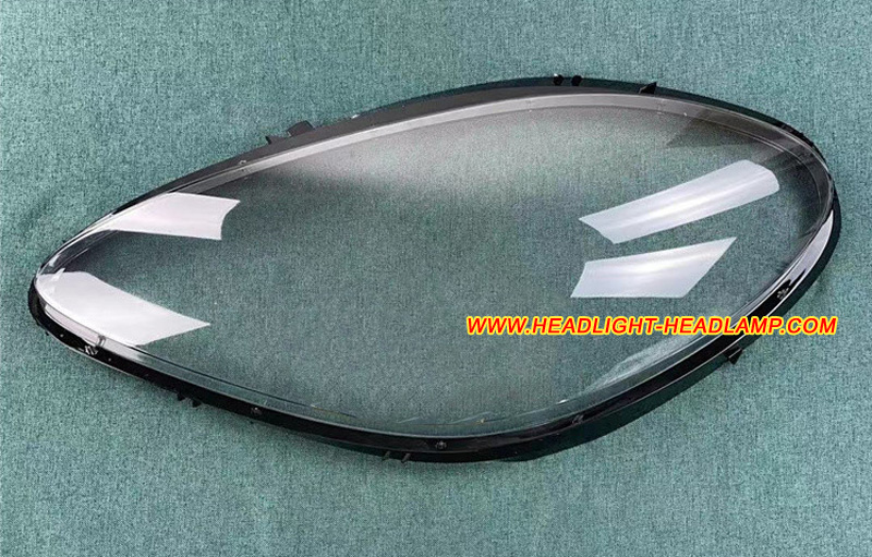 2019-2022 Porsche Macan LED Headlight Lens Cover Plastic Lenses Glasses Replacement