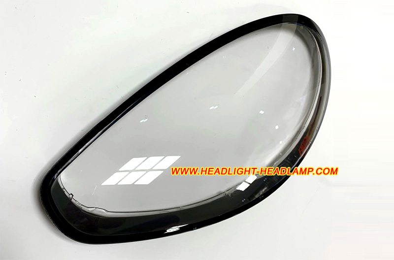 2014-2016 Porsche Panamera S LED Xenon Gas Headlight Lens Cover Plastic Lenses Glasses Replacement