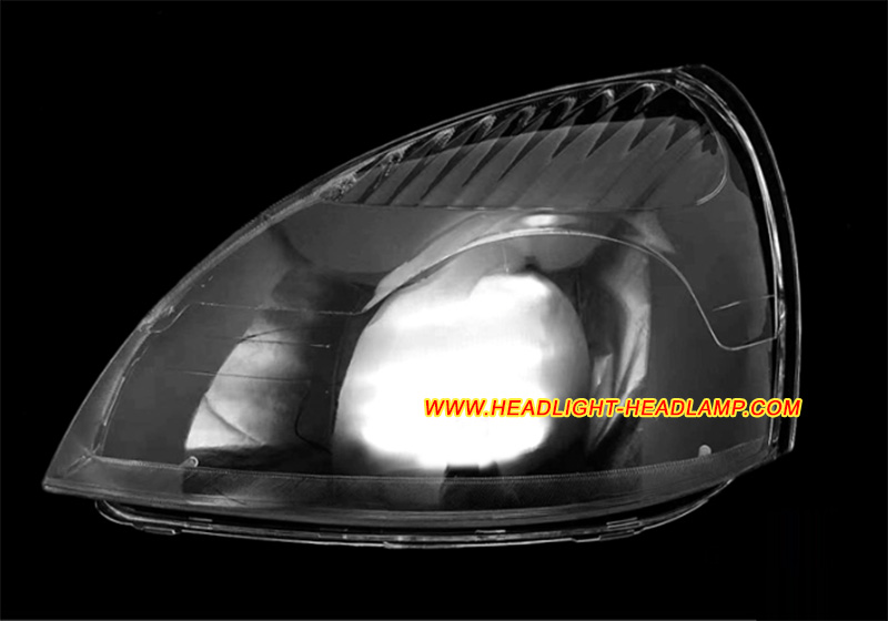 2001-2012 Renault Clio II Mk2 Headlight Lens Cover Plastic Lenses Glasses Replacement Repair