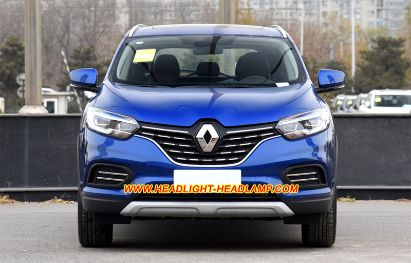 Renault Kadjar LED Headlight Lens Cover Yellowish Scratched Lenses Crack Cracked Broken Fading Faded Fogging Foggy Haze Aging Replace Repair