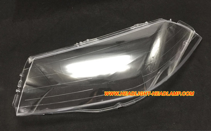 2006-2007 Renault Mégane II Mk2 RS Headlight Lens Cover Plastic Lenses Glasses Replacement Repair