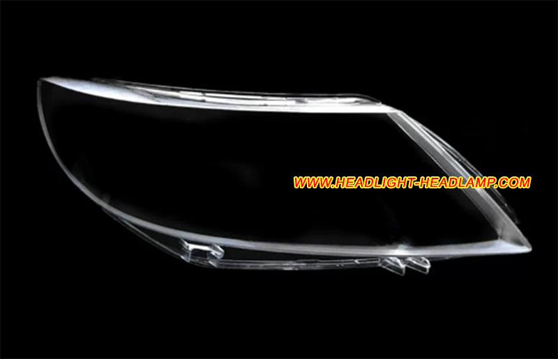 2008-2014 Saab 9-3 9-3X Turbo X Facelift Halogen Xenon Headlight Lens Cover Plastic Lenses Glasses Protectors Replacement Repair
