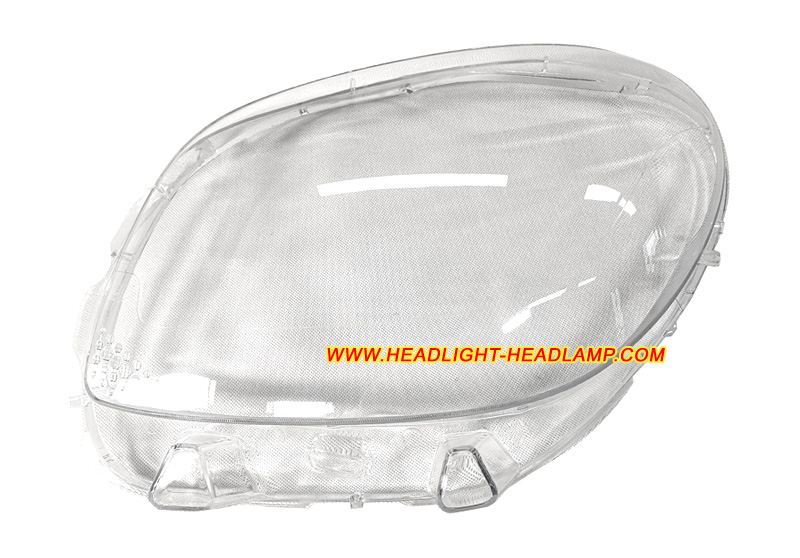 Smart Fortwo Forfour C453 A453 Halogen LED Headlight Lens Cover Plastic Lenses Glasses Replacement Repair