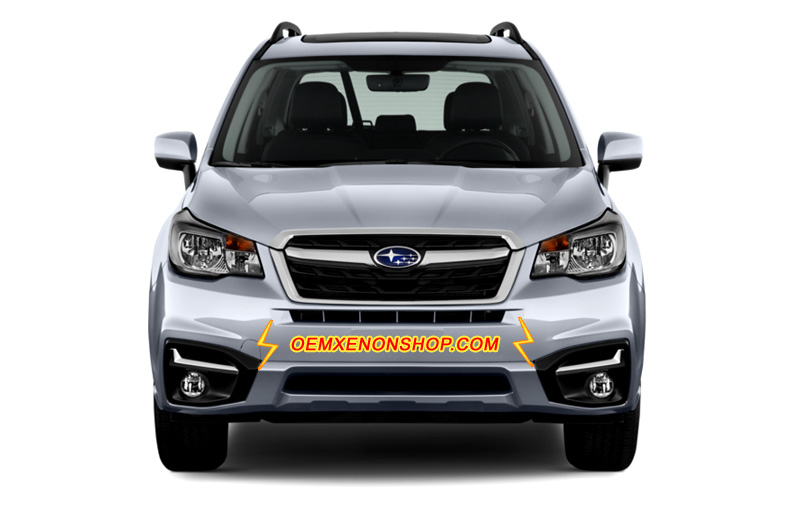 Subaru Forester SJ Xenon Headlight Lens Cover Yellowish Scratched Lenses Crack Cracked Broken Fading Faded Fogging Foggy Haze Aging Replace Repair