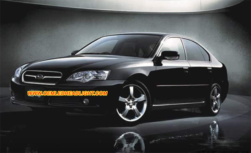 2003-2005 Subaru Legacy Liberty Mk4 B4 Headlight Housing Lens Cover Yellowish Scratched Lenses Crack Cracked Broken Fading Faded Fogging Foggy Haze Aging Replace Repair