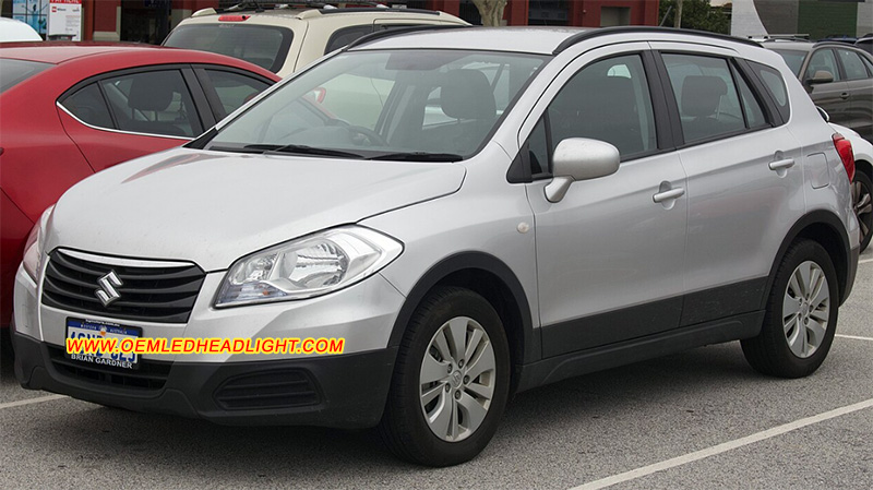 2015-2022 Suzuki SX4 S-Cross Mk2 Halogen Headlight Housing Lens Cover Yellowish Scratched Lenses Crack Cracked Broken Fading Faded Fogging Foggy Haze Aging Replace Repair
