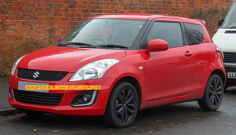 2011-2016 Suzuki Swift Mk2 Halogen Headlight Assembly Lens Cover Yellowish Scratched Lenses Crack Cracked Broken Fading Faded Fogging Foggy Haze Aging Replace Repair