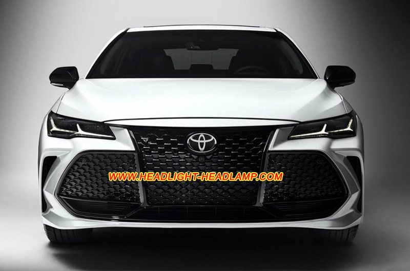 Toyota Avalon Full LED DRL Headlight Lens Cover Yellowish Scratched Lenses Crack Cracked Broken Fading Faded Fogging Foggy Haze Aging Replace Repair