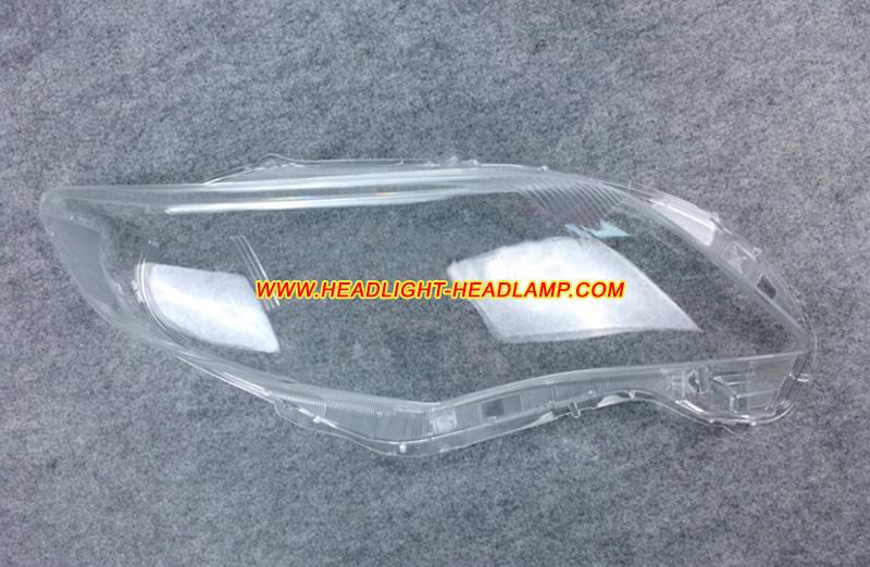 2006-2012 Toyota Corolla Altis E140 E150 Headlight Lens Cover Plastic Lenses Glasses Replacement Repair