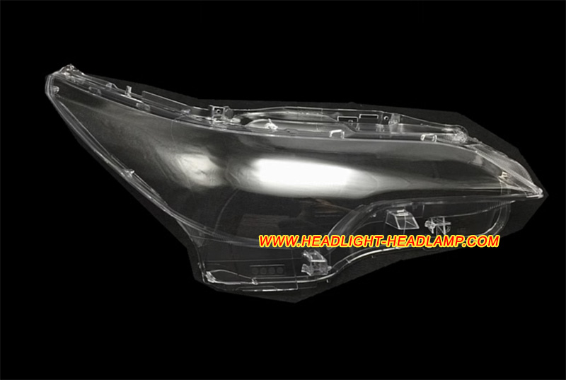 2016-2020 Toyota Fortuner SW4 Headlight Lens Cover Plastic Lenses Glasses Replacement Repair