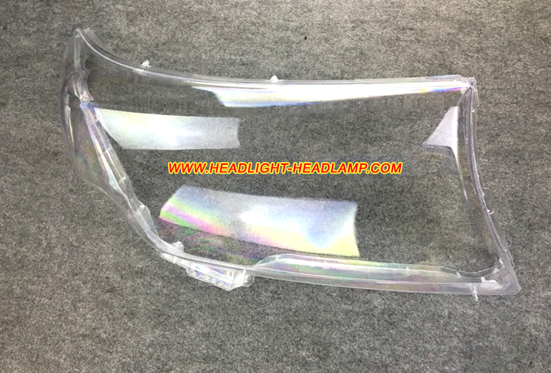 2008-2015 Toyota Land Cruiser J200 Headlight Lens Cover Plastic Lenses Glasses Replacement Repair