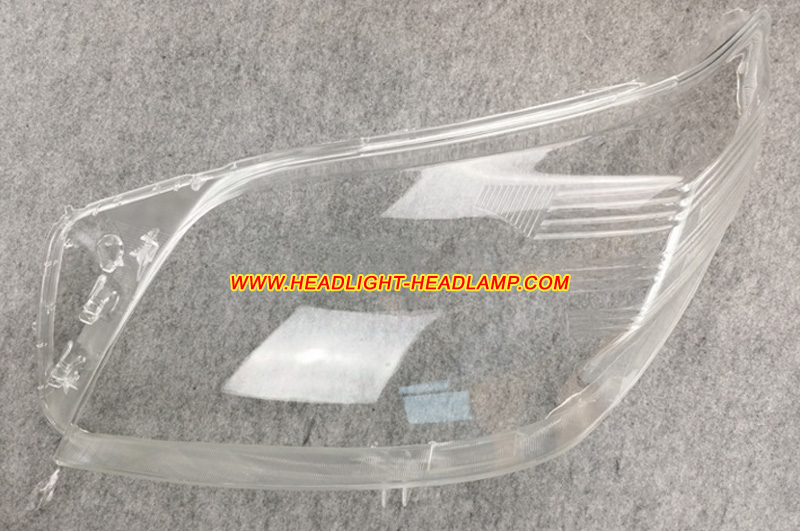 2010-2013 Toyota Land Cruiser Prado Headlight Lens Cover Plastic Lenses Glasses Replacement Repair