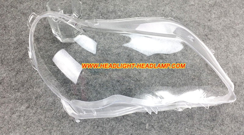 2004-2009 Toyota Mark X X120 Headlight Lens Cover Plastic Lenses Glasses Replacement Fix 