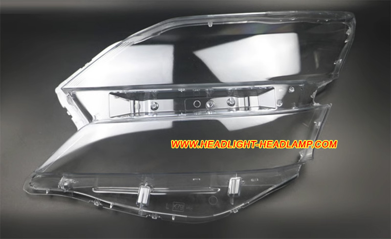 2012-2018 Toyota Vellfire Xenon Headlight Lens Cover Plastic Lenses Glasses Replacement Repair