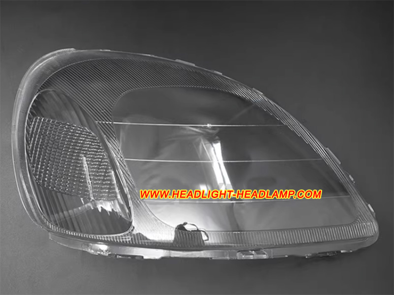 1999-2005 Toyota Vitz Yaris Echo Headlight Lens Cover Plastic Lenses Glasses Replacement Repair