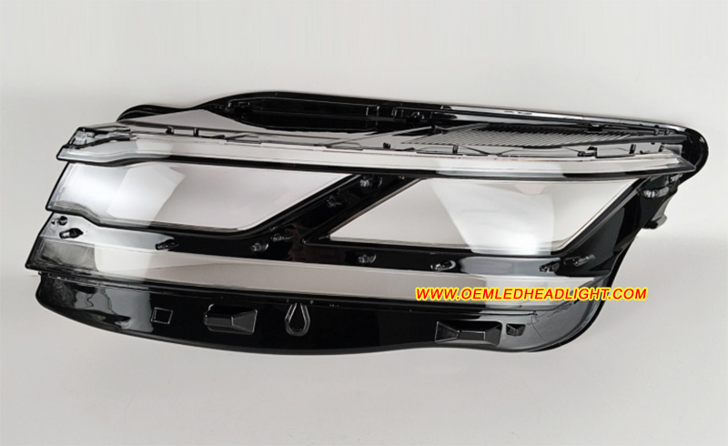 2019-2025 Volkswagen VW Touareg R Full LED Headlight Lens Cover Plastic Lenses Glasses Protectors Replacement Fix 