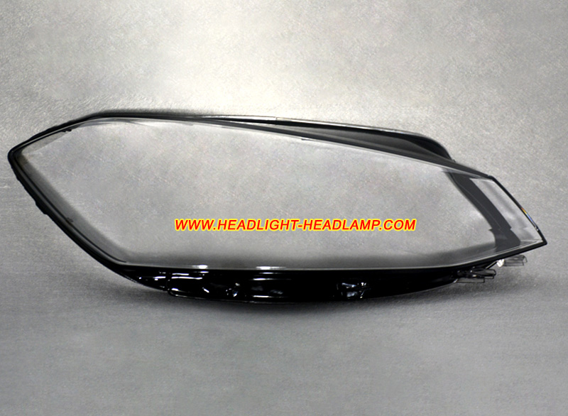 2017-2018 VW Volkswagen Golf Mk7.5 Headlight Lens Cover Plastic Lenses Glasses Replacement Fix 