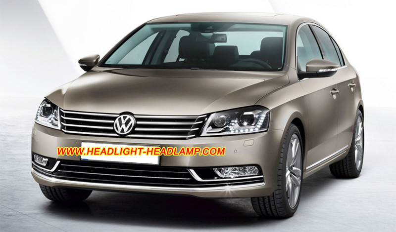 VOLKSWAGEN PASSAT B7 10- HEADLIGHT GLASS HEADLIGHTS GLASS ADHESIVE RIGHT  LEFT