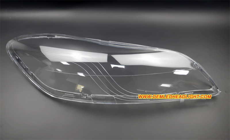 2011-2013 Volvo C70 Mk2 Facelift Headlight Assembly Lens Cover Plastic Lenses Glasses Protector Replacement Repair