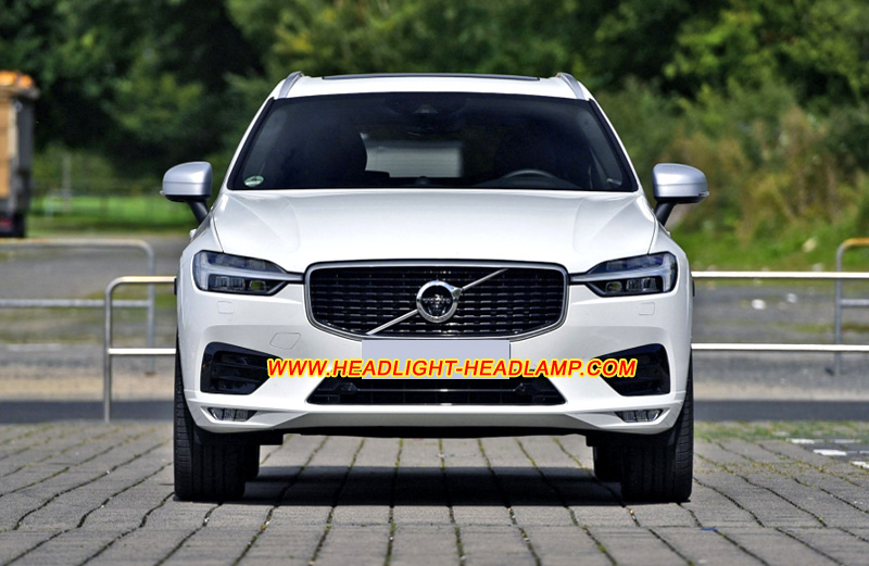 Volvo XC60 Full LED Headlight Lens Cover Yellowish Scratched Lenses Crack Cracked Broken Fading Faded Fogging Foggy Haze Aging Replace Repair