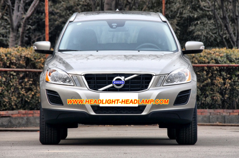 Volvo XC60 Halogen Headlight Lens Cover Yellowish Scratched Lenses Crack Cracked Broken Fading Faded Fogging Foggy Haze Aging Replace Repair
