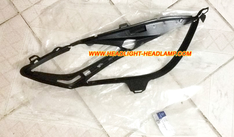 2009-2012 Mercedes-Benz E-Class W212 Headlight Lens Gasket Closure Seal Rubber Weatherstrip