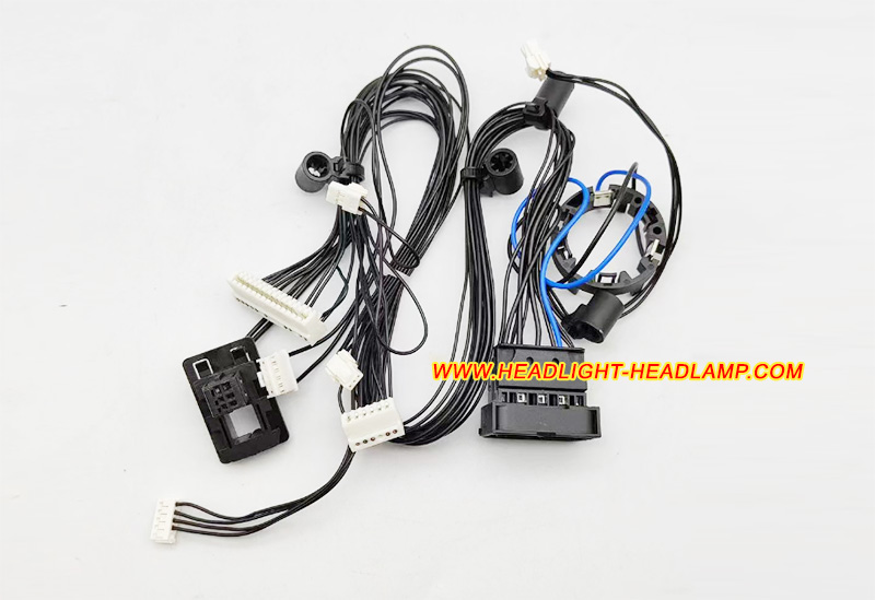 BMW 3Series F30 F31 F80 F34 F35 Xenon HID Headlight Assembly Inside Lamp Wire Wiring Harness Cable Loom Plug Trunk Wireing Kits