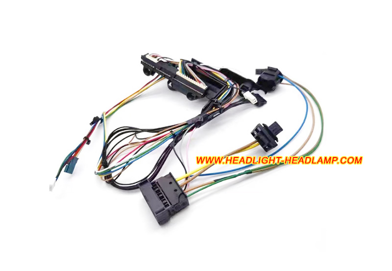 BMW 5Series F10 F11 F18 Headlight Assembly Inside Lamp Wire Wiring Harness Cable Loom Plug Trunk Wireing Kits