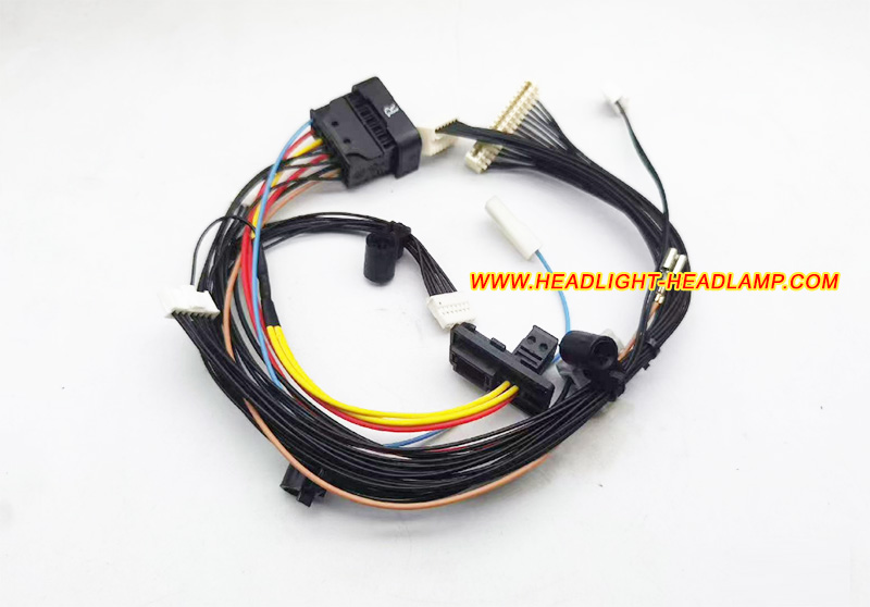 BMW 7Series F01 F02 Headlight Assembly Inside Lamp Wire Wiring Harness Cable Loom Plug Trunk Wireing Kits